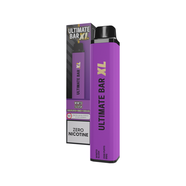 0mg Ultimate Bar XL Disposable Vape Device 3500 Puffs