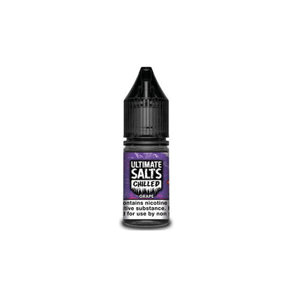 10MG Ultimate Puff Salts Chilled 10ML Flavoured Nic Salts (50VG/50PG)