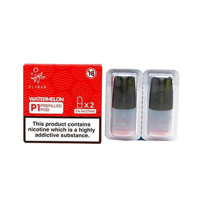 Elf Bar P1 Replacement 2ml Pods for ELF Mate 500