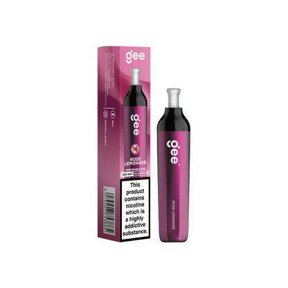 EXPIRED:: 20mg ELF BAR Gee 600 Disposable Pod Vape Device 600 Puffs