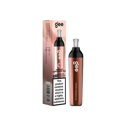 EXPIRED:: 20mg ELF BAR Gee 600 Disposable Pod Vape Device 600 Puffs