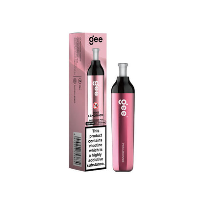 EXPIRED:: 20mg ELF BAR Gee 600 Disposable Pod Vape Device 600 Puffs