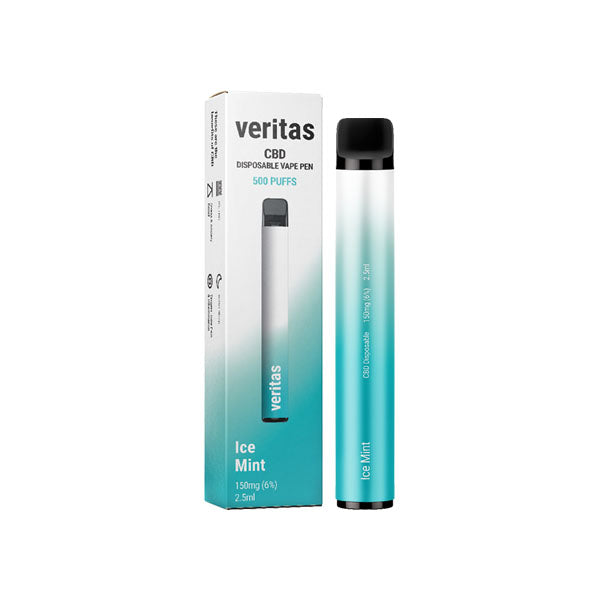 Veritas 150mg CBD Disposable Vape Pens 500 Puffs