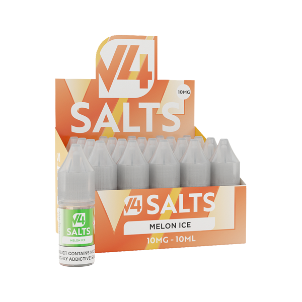 10mg V4 Salts 10ml Nic Salts (50VG/50PG) - Pack of 20