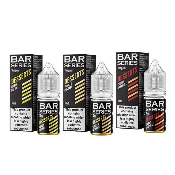 10mg Bar Series Desserts 10ml Nic Salts (50VG/50PG)