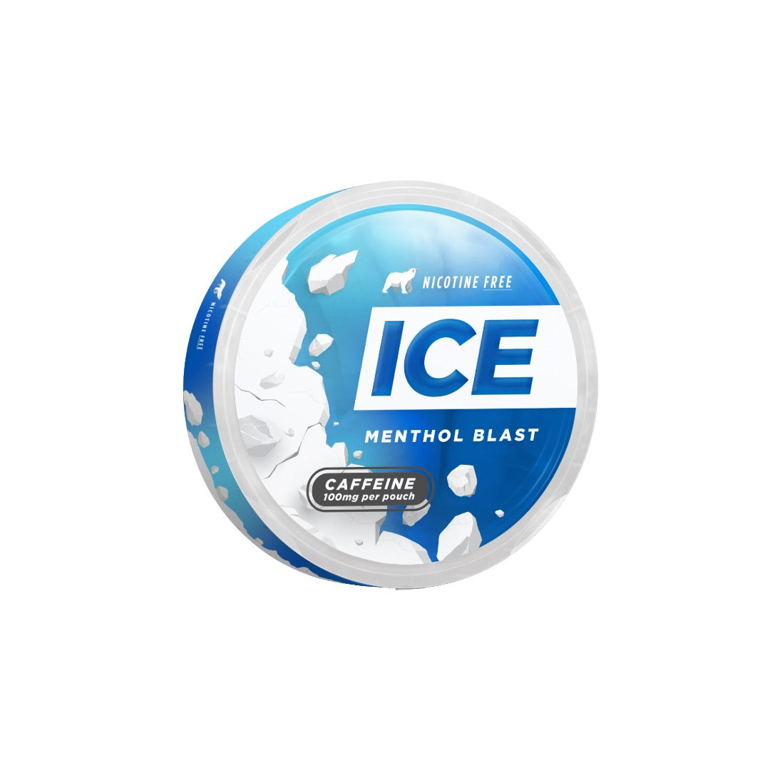 100mg Ice Range Caffeine Pouches - 20 Pouches