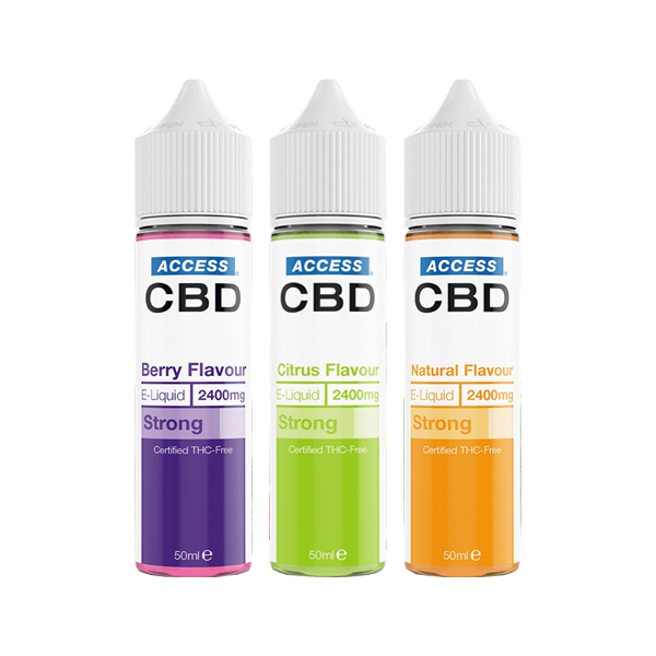 Access CBD 2400mg CBD E-liquid 50ml (60PG/40VG)