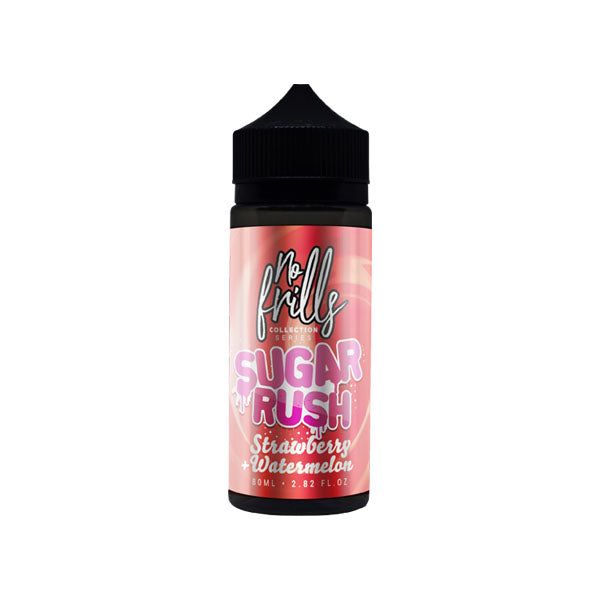 No Frills Collection Sugar Rush 80ml Shortfill 0mg (80VG/20PG)