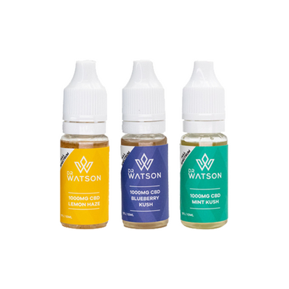 Dr Watson 1000mg Full Spectrum CBD E-liquid 10ml