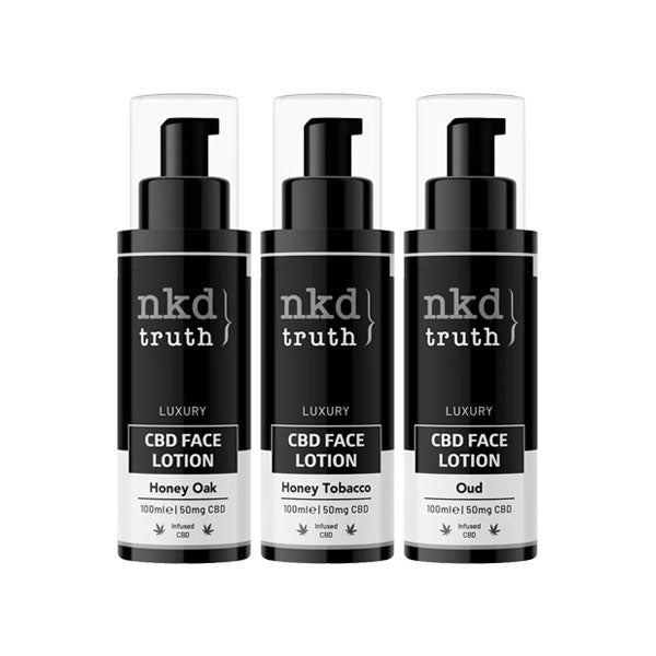 NKD 50mg CBD Face Lotion - 100ml (BUY 1 GET 1 FREE)