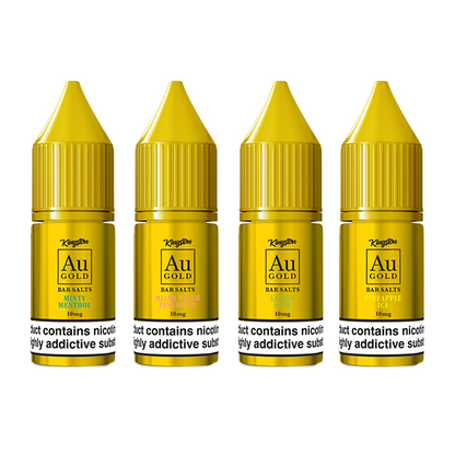 10mg AU Gold By Kingston Nic Salt 10ml (50VG/50PG)