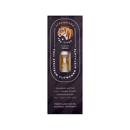 CBD Tiger 350mg Full Spectrum CBD Flowform Vape Cartridge