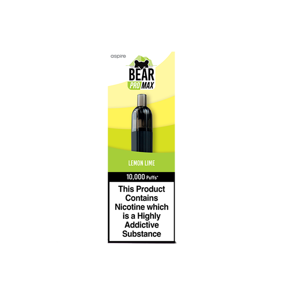 Bear Pro Max 10000 Puffs Includes 3X Nic Salts 20mg