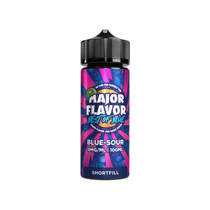 Major Flavour Best Of Blue 100ml Shortfill 0mg (70VG/30PG)