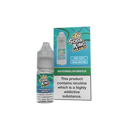 Soda King Bar SALTS 10mg Nic Salts 10ml - (50VG/50PG)