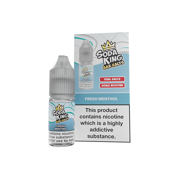 Soda King Bar SALTS 20mg Nic Salts 10ml - (50VG/50PG)