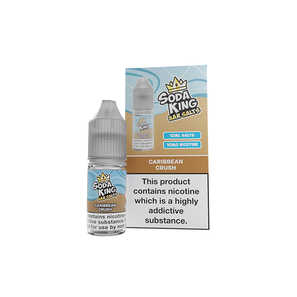 Soda King Bar SALTS 10mg Nic Salts 10ml - (50VG/50PG)