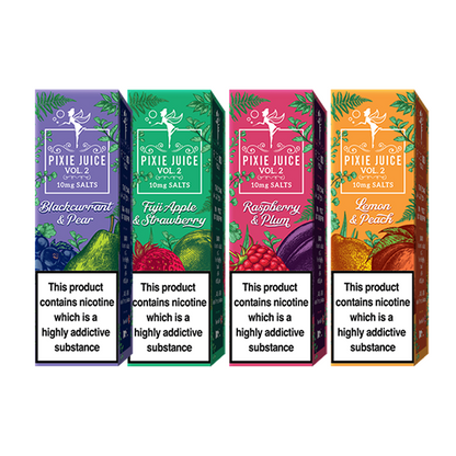 10mg Pixie Juice Volume 2 10ml Nic Salts (50VG/50PG)