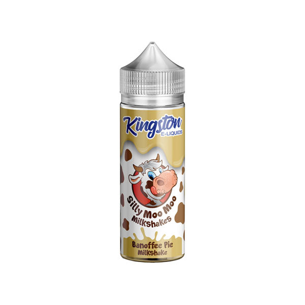 Kingston Silly Moo Moo Milkshakes 120ml Shortfill 0mg (70VG/30PG)