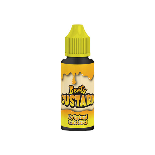 Berts Custard 120ml Shortfill 0mg (70VG/30PG)