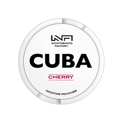 16mg CUBA White Nicotine Pouches - 25 Pouches