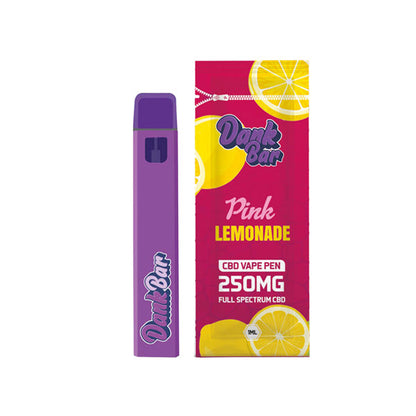 Dank Bar 250mg Full Spectrum CBD Vape Disposable by Purple Dank - 12 flavours