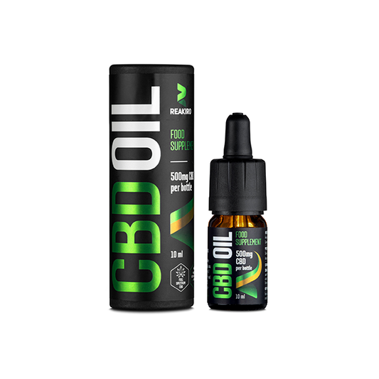 Reakiro 500mg CBD Oil 5% Full Spectrum - 10ml (BUY 1 GET 1 FREE)