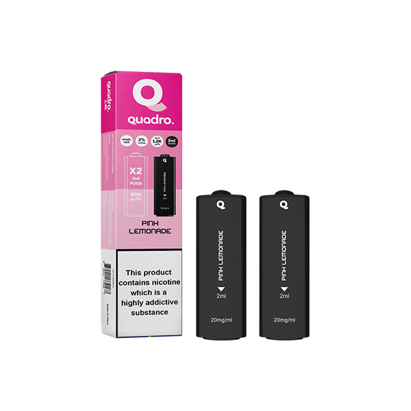 20mg Quadro 2.4k Replacement Pods - 2ml