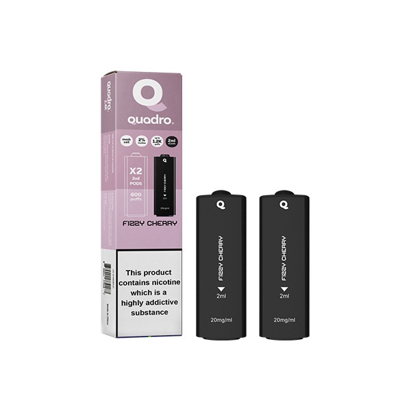 20mg Quadro 2.4k Replacement Pods - 2ml