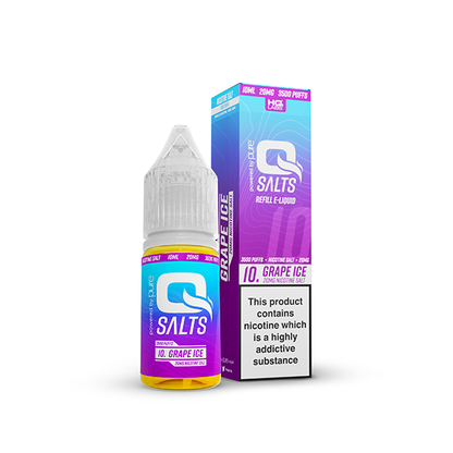 10mg Q Salts Nic Salts 10ml (50VG/50PG)