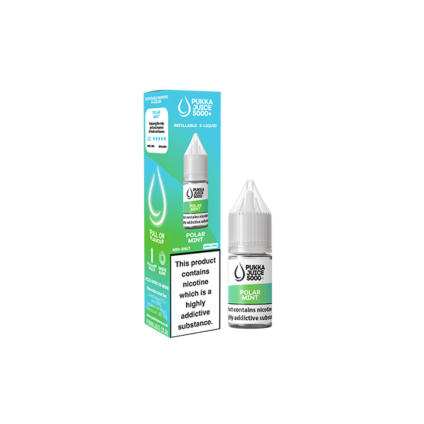 10mg Pukka Juice 5000+ 10ml Nic Salt (50VG/50PG)