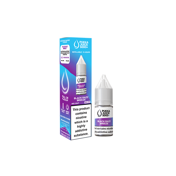 10mg Pukka Juice 5000+ 10ml Nic Salt (50VG/50PG)