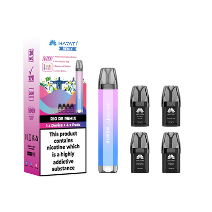 20mg Hayati Remix 4in1 2400 Pod Kit 2400 Puffs