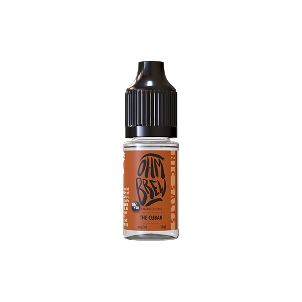 6mg Ohm Brew Balanced Blend 10ml Nic Salts (50VG/50PG)