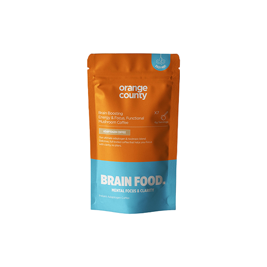 Orange County Focus & Energy Brain Food Mushroom Coffee Supplement (Sample Size) 42g