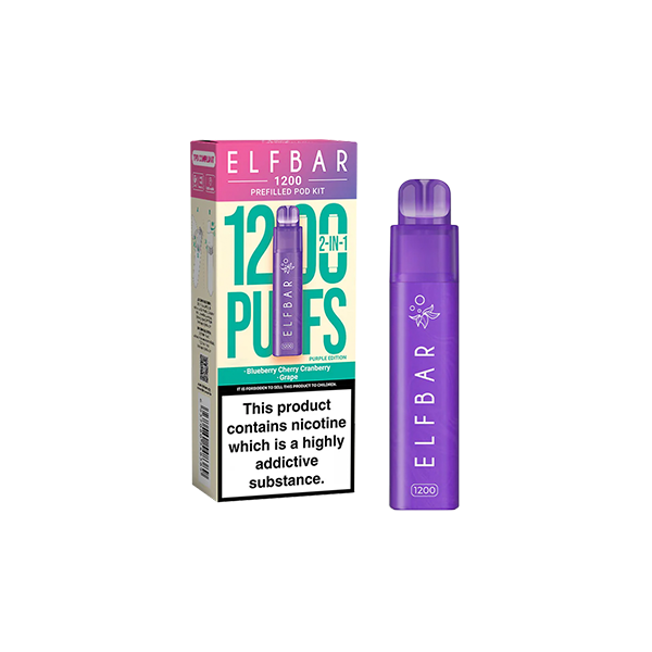 20mg ELF Bar 1200 Multi Edition Prefilled Pod Kit 1200 Puffs