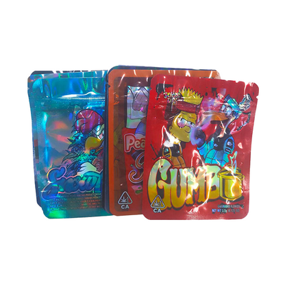 Mylar Printed Zip Bag 3.5g Large