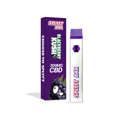 SPLYFT BAR 300mg Full Spectrum Flowform CBD Disposable Vape (BUY 1 GET 1 FREE)