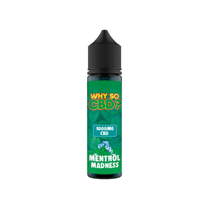 Why So CBD? 1000mg Full Spectrum CBD E-liquid 60ml