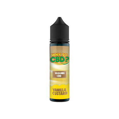 Why So CBD? 1000mg Full Spectrum CBD E-liquid 60ml