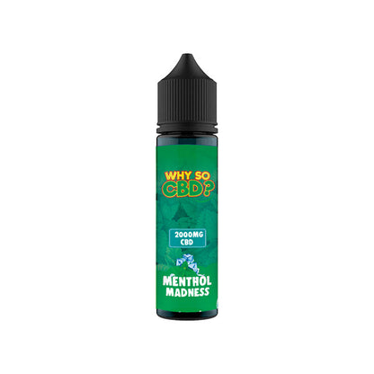 Why So CBD? 2000mg Full Spectrum CBD E-liquid 60ml