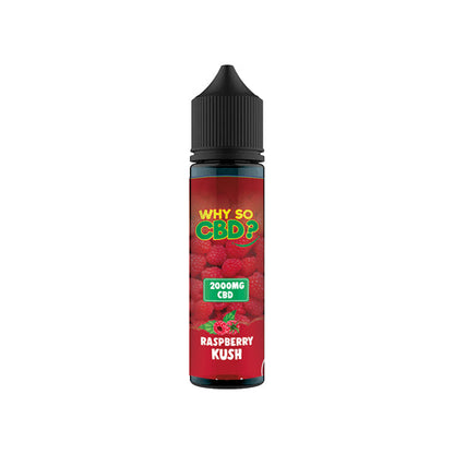 Why So CBD? 2000mg Full Spectrum CBD E-liquid 60ml