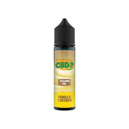 Why So CBD? 2000mg Full Spectrum CBD E-liquid 60ml