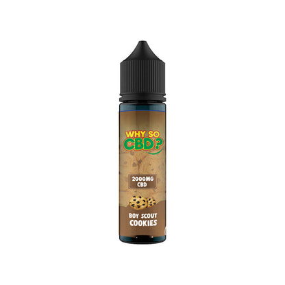 Why So CBD? 2000mg Full Spectrum CBD E-liquid 60ml