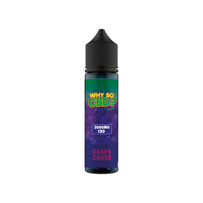 Why So CBD? 2000mg Full Spectrum CBD E-liquid 60ml