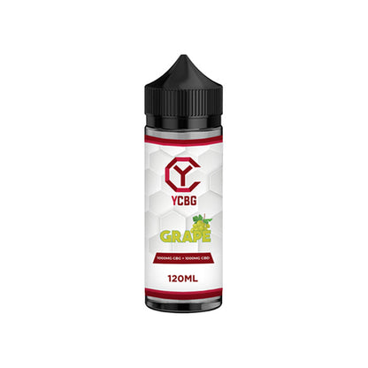 yCBG 1000mg CBD + 1000mg CBG E-liquid 120ml (BUY 1 GET 1 FREE)