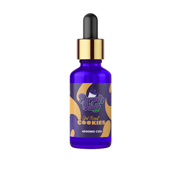 Purple Dank CBD 4800mg Terpene Flavoured Full-Spectrum CBD Oil 30ml (BUY 1 GET 1 FREE)