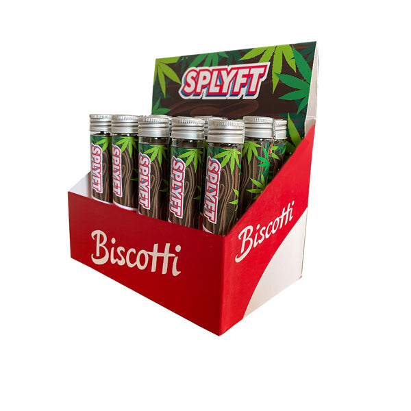 SPLYFT Cannabis Terpene Infused Hemp Blunt Cones – Biscotti (BUY 1 GET 1 FREE)