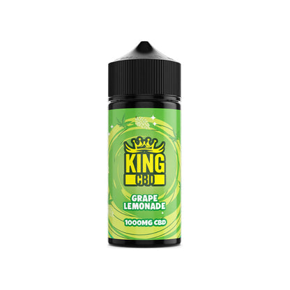 King CBD 1000mg CBD E-liquid 120ml (BUY 1 GET 1 FREE)