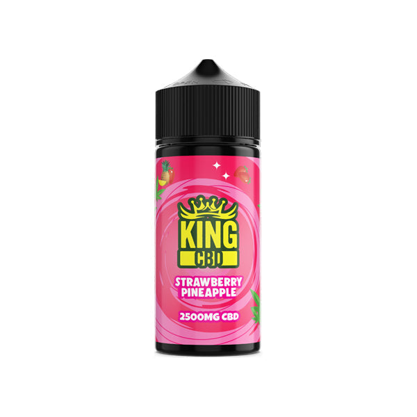 King CBD 2500mg CBD E-liquid 120ml (BUY 1 GET 1 FREE)